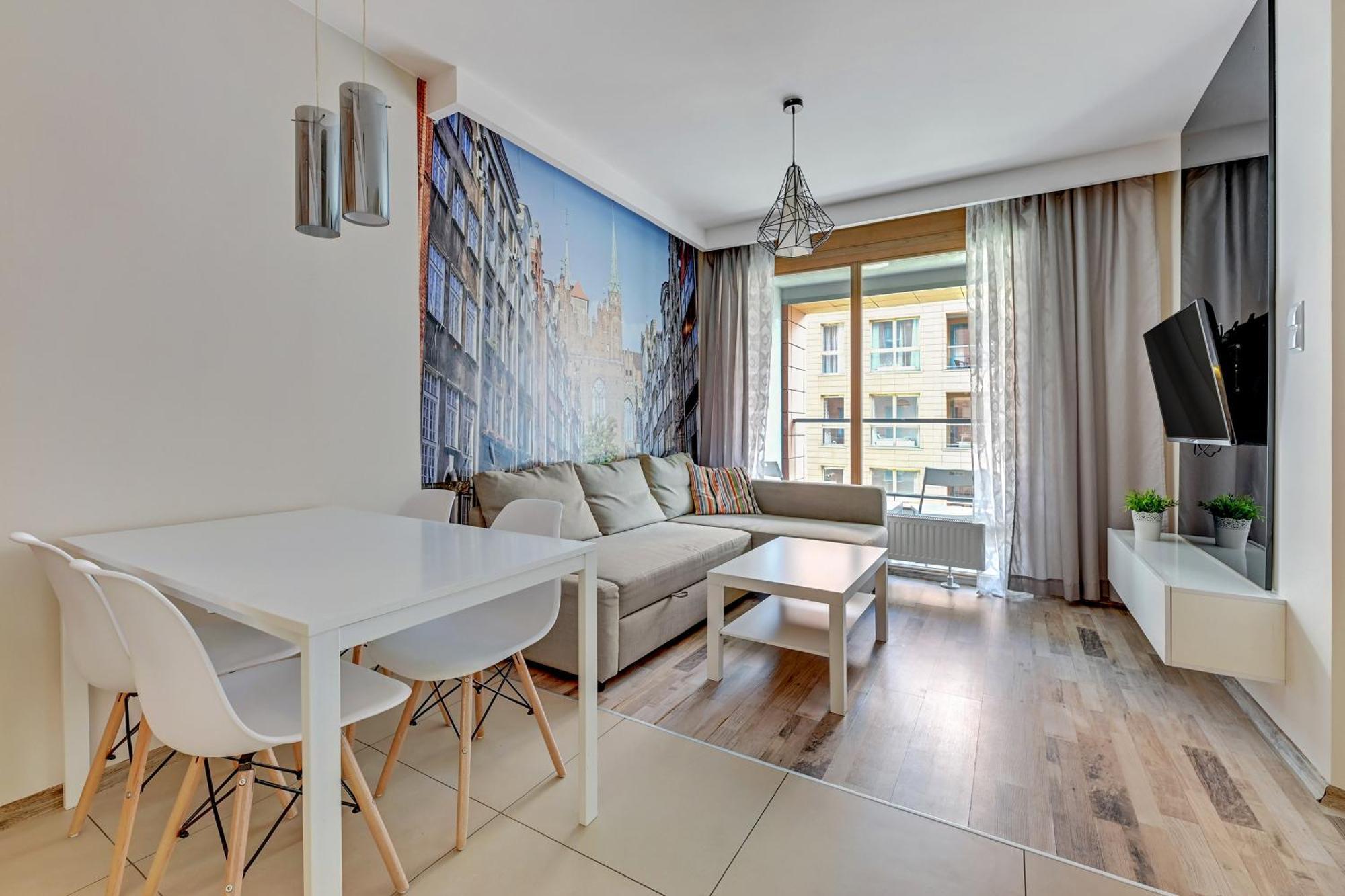 Aura Island Riverside By Downtown Apartments Gdańsk Cameră foto