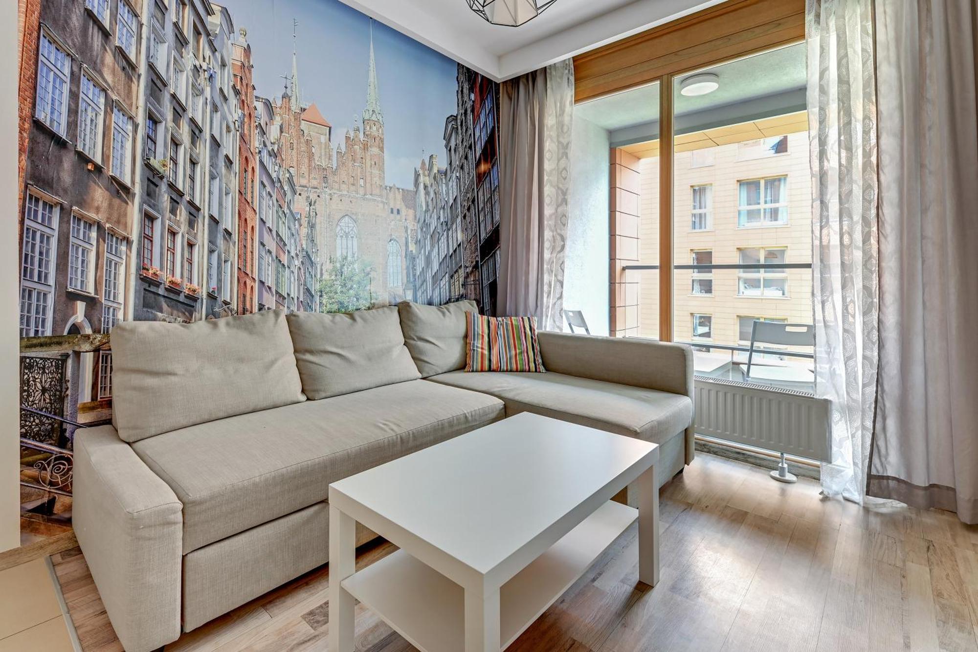 Aura Island Riverside By Downtown Apartments Gdańsk Exterior foto