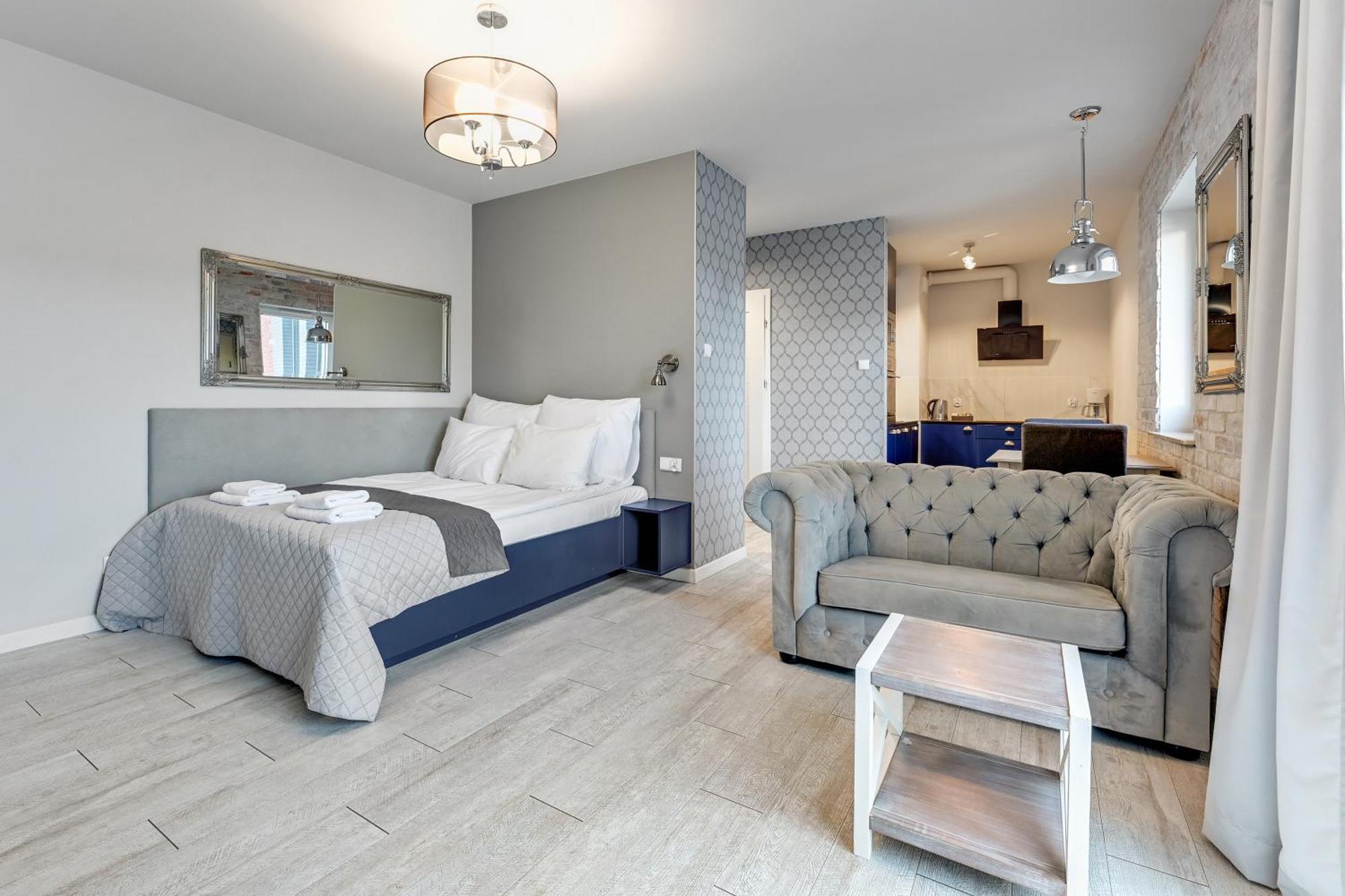 Aura Island Riverside By Downtown Apartments Gdańsk Exterior foto