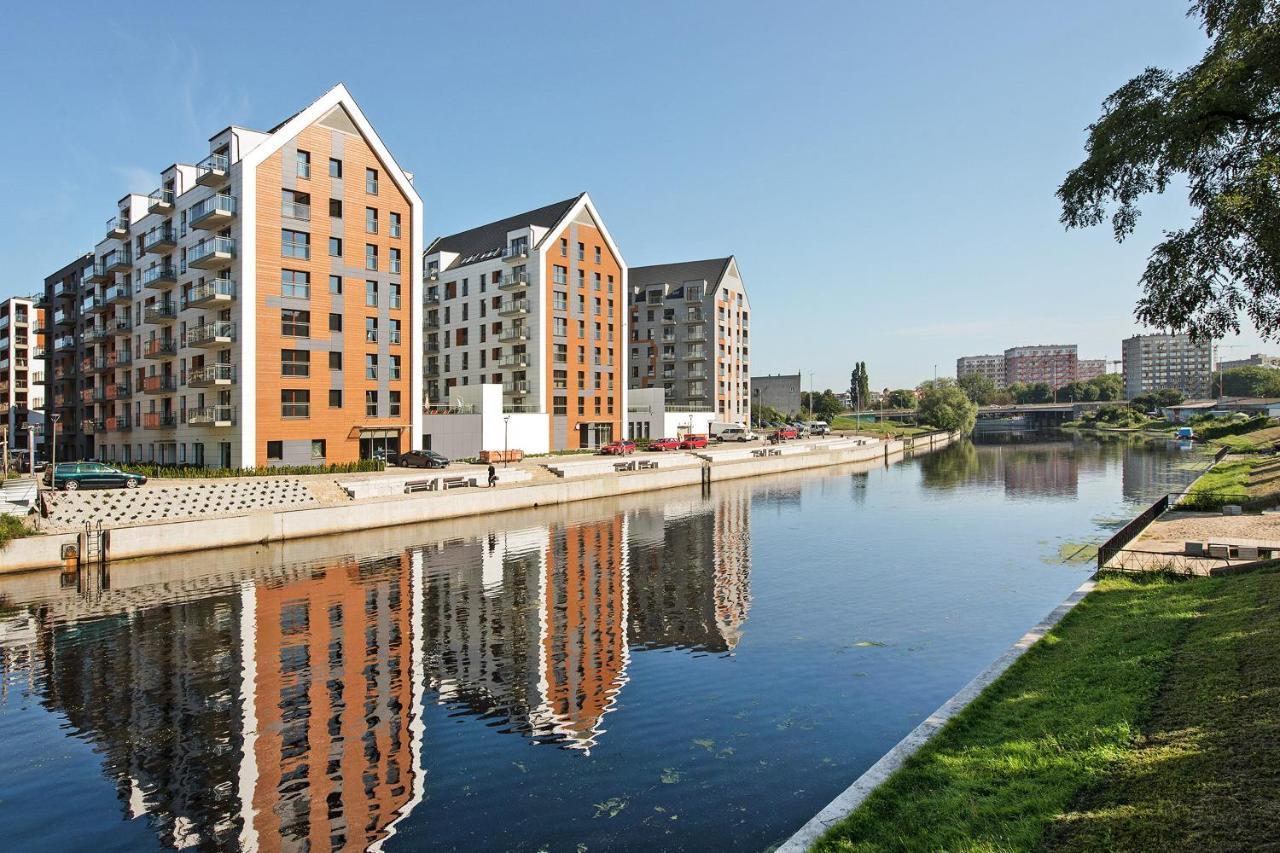 Aura Island Riverside By Downtown Apartments Gdańsk Exterior foto