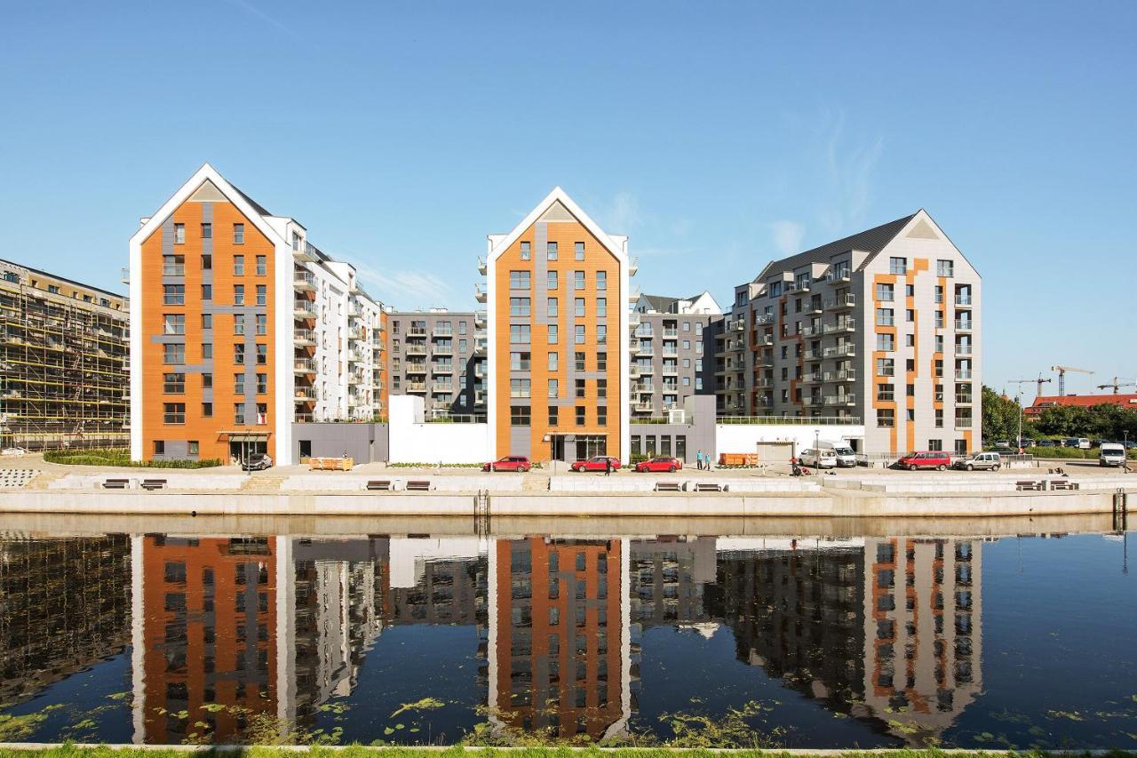 Aura Island Riverside By Downtown Apartments Gdańsk Exterior foto